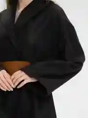 Черный пальто женское, кашемир