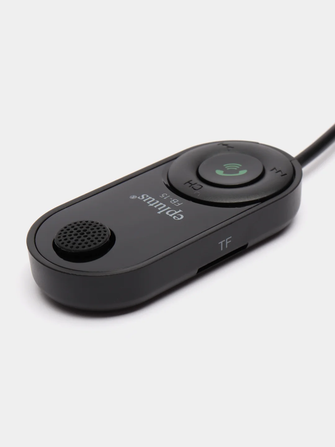 Автомобильный FM модулятор с Bluetooth и голосовым помощником, ФМ трансмиттер Eplutus FB15