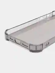 Угольный силиконовый прозрачный противоударный, неоновый чехол для iPhone 11 / 12 с защитой камеры