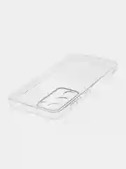 Прозрачный чехол для Samsung Galaxy S23 силиконовый ROSCO прозрачный с бортиком- защитой модуля камер