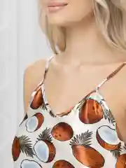 Белый пижамный женский комплект: шорты и майка, шелк