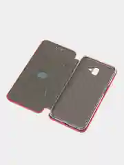 Красный чехол книжка на Samsung Galaxy J6+ / J6 Plus, Самсунг Галакси Джи6+ / Джи6 Плюс