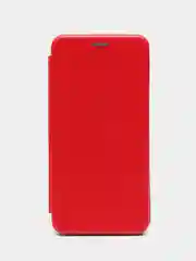 Красный чехол книжка на Samsung Galaxy J6+ / J6 Plus, Самсунг Галакси Джи6+ / Джи6 Плюс