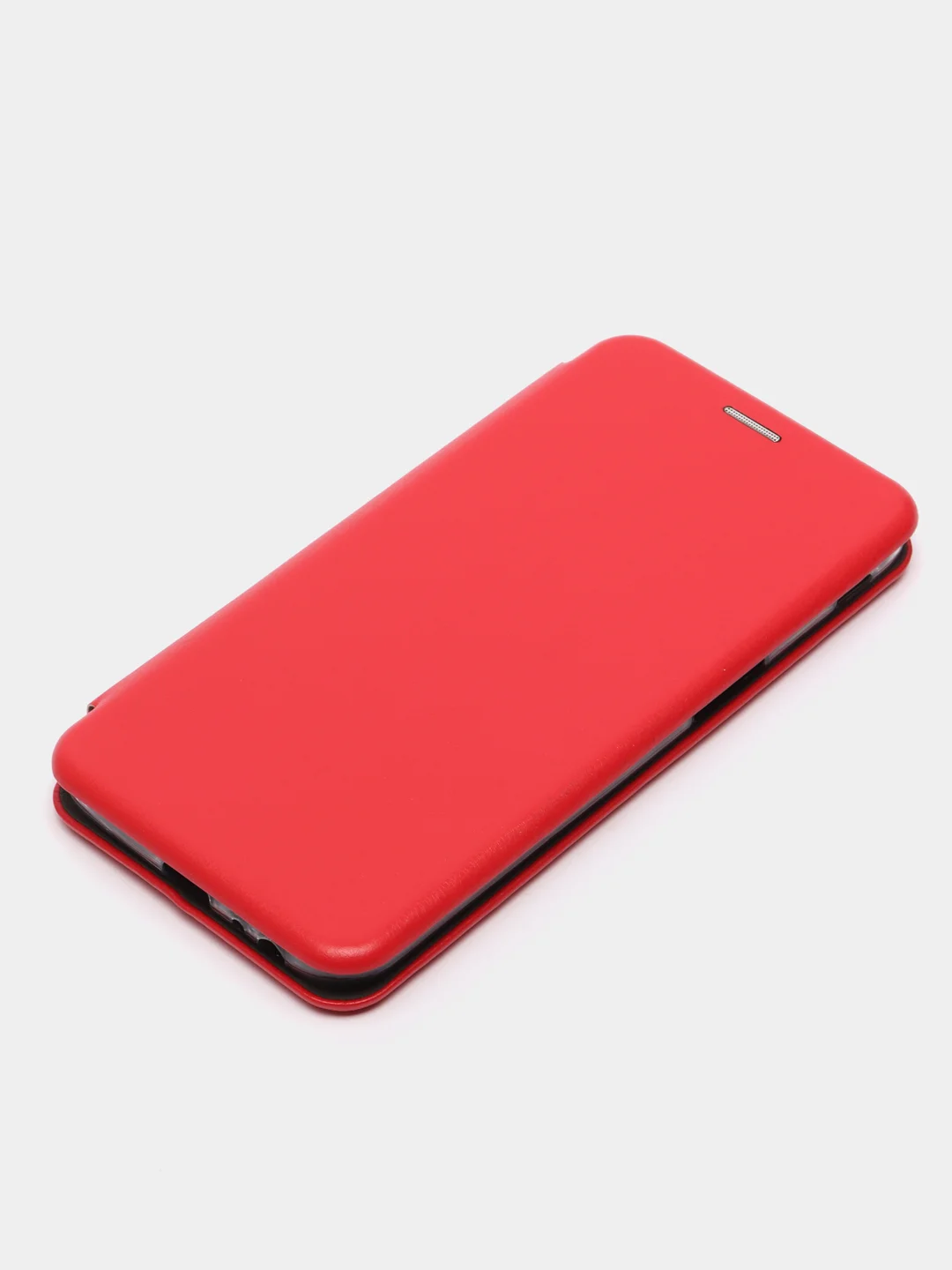 Красный чехол книжка на Samsung Galaxy J6+ / J6 Plus, Самсунг Галакси Джи6+ / Джи6 Плюс