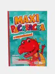 Зеленый раскраска с наклейками 150 шт. Макси-раскраска 340х485 мм. 21 лист. Проф-Пресс