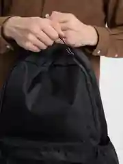 Черный школьный рюкзак молодежный, унисекс