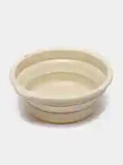 Бежевый таз складной