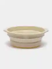 Бежевый таз складной