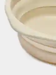 Бежевый таз складной