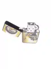 Черный бензиновая зажигалка "Чоппер"