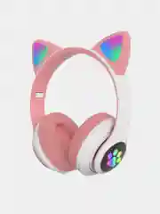 Беспроводные наушники Bluetooth, со светящимися ушками, детские