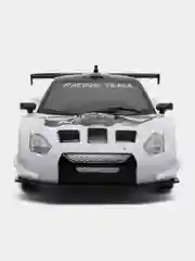 Белый дрифт-машинка на радиоуправлении Nissan GTR, подарок мальчику