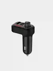 Черный автомобильный FM-трансмиттер, Bluetooth 5.0, USB, громкая связь