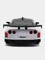 Белый дрифт-машинка на радиоуправлении Nissan GTR, подарок мальчику
