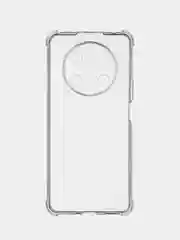 Прозрачный противоударный чехол BROSCORP для Honor X9 силиконовый с усиленными углами и защитой камер