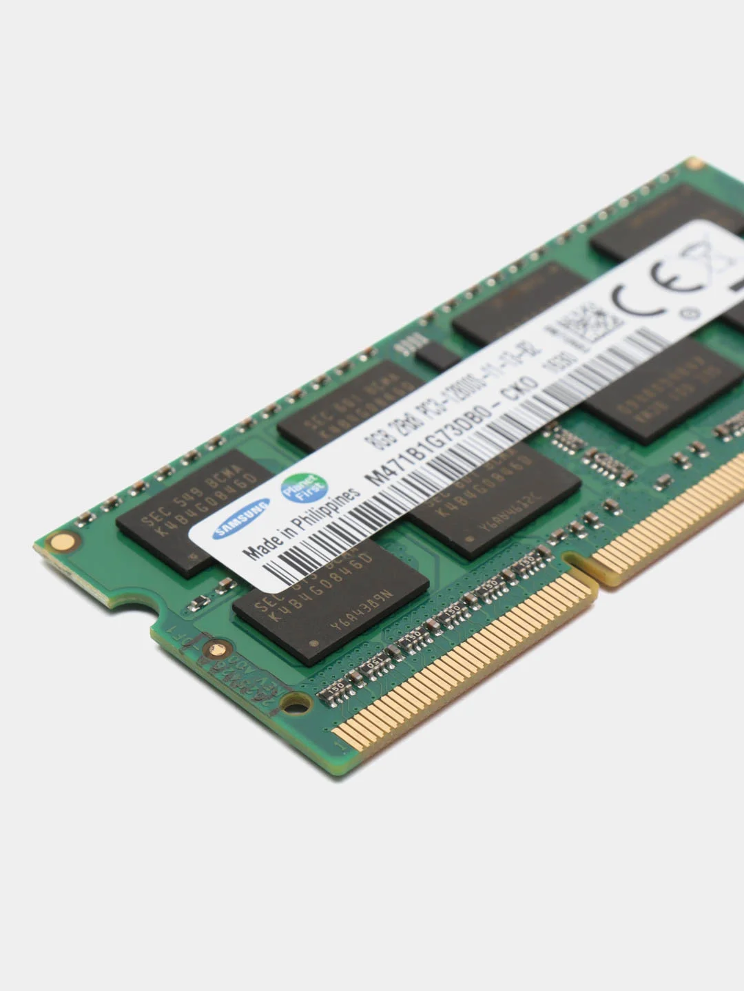 Оперативная память Samsung DDR3, 8 гб, 1600, MHz SO-DIMM, PC3-12800U, для ноутбука