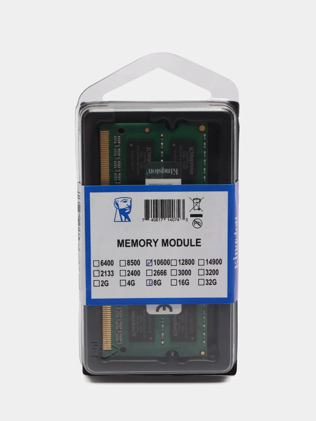 Оперативная память Kingston DDR3L 8 ГБ 1333 MHz SO-DIMM, PC3L-10600U