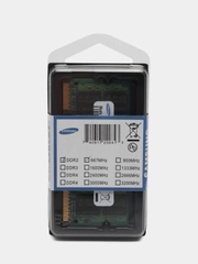 Оперативная память для ноутбука SAMSUNG DDR2, 2 Гб, 667 MHz SO-DIMM PC2-5300U, 1x2 гб