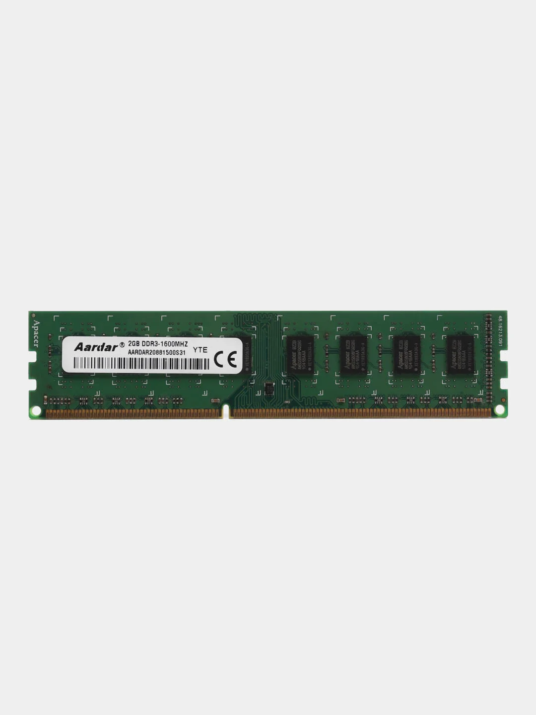 Модуль памяти DDR3 2GB 1600Mhz Aardar, полноразмерная
