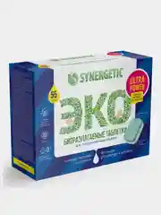 Таблетки для посудомоечных машин SYNERGETIC ULTRA POWER 55 шт, усиленная формула
