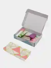 Черный подарочный набор косметики