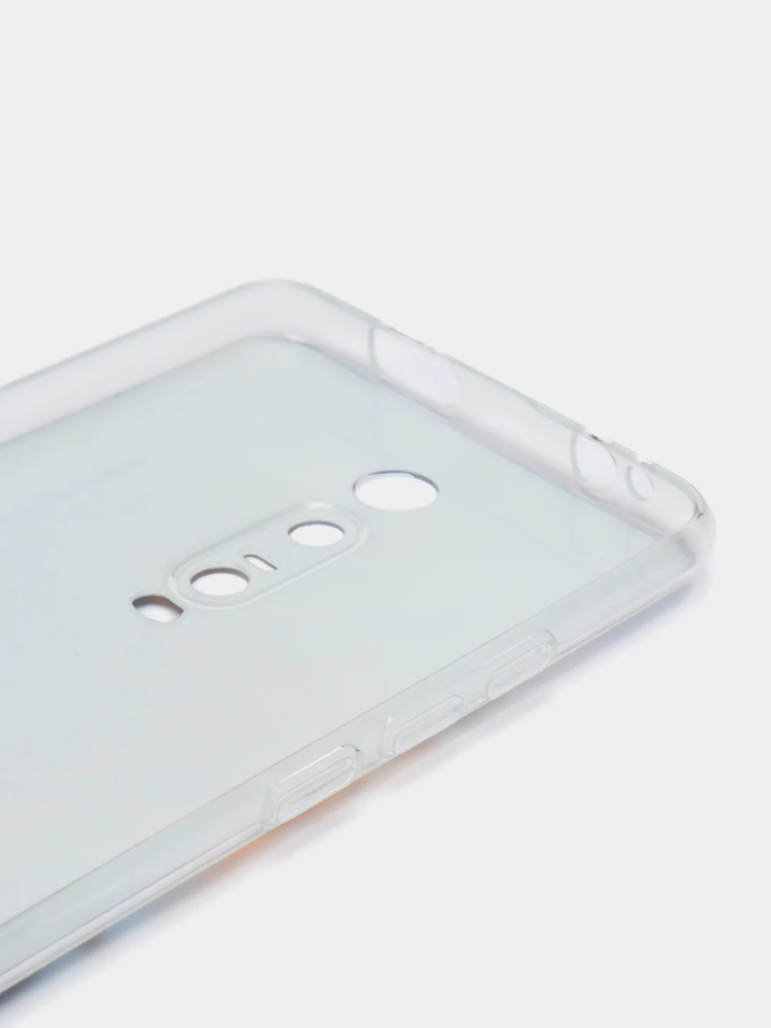 Голубой чехол на Xiaomi Redmi K20/K20 Pro/Mi 9T/Mi 9T Pro / Сяоми Редми К20 прозрачный, с рисунком