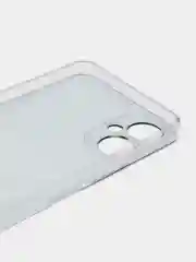 Тёмно-коричневый чехол на Tecno Spark 9 Pro / Текно Спарк 9 Про прозрачный, с рисунком, защита камеры