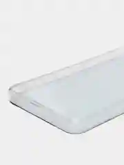 Бирюзовый чехол на Tecno Spark 9 Pro / Текно Спарк 9 Про прозрачный, с рисунком, защита камеры