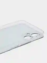 Бирюзовый чехол на Tecno Spark 9 Pro / Текно Спарк 9 Про прозрачный, с рисунком, защита камеры