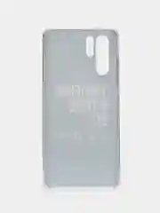 Тёмно-коричневый силиконовый чехол на Huawei P30 Pro / Хуавей P30 Pro прозрачный, с рисунком, защита камеры