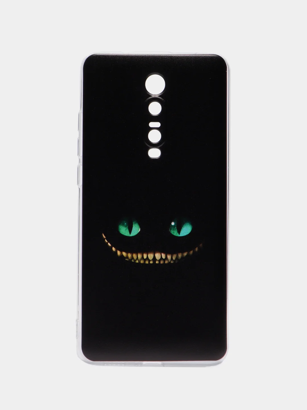 Черный чехол на Xiaomi Redmi K20/K20 Pro/Mi 9T/Mi 9T Pro / Сяоми Редми К20 прозрачный, с рисунком
