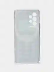 Угольный чехол на Samsung Galaxy A53 5G / Галакси А53 5G прозрачный, с рисунком, защита камеры