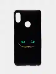 Черный чехол на Xiaomi Redmi Note 5/Note 5 Pro / Сяоми Редми Нот 5/5 Про прозрачный, с рисунком