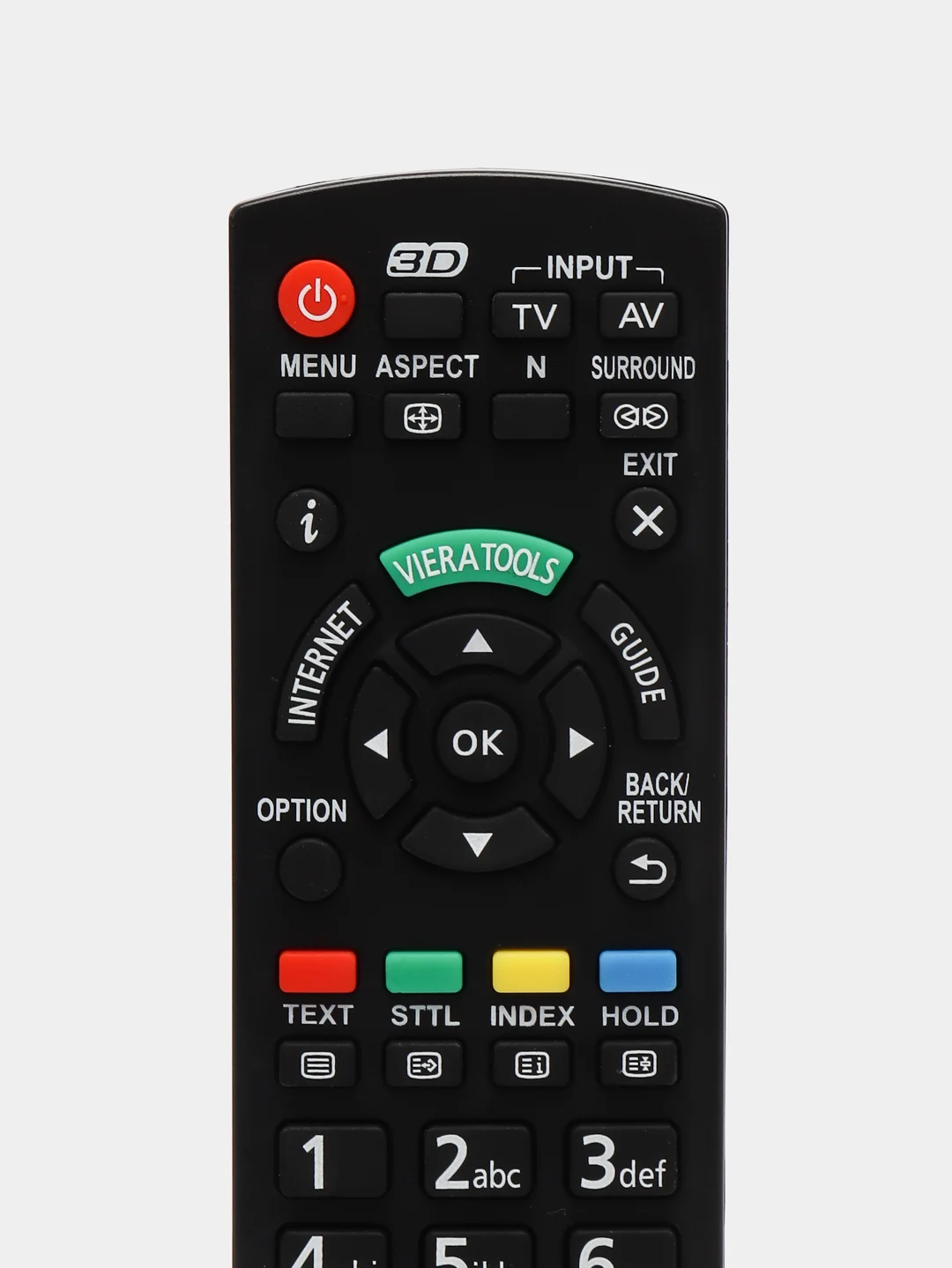Пульт N2QAYB000752, N2QAYB000785 для телевизора Panasonic Viera 3D