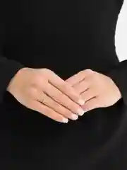 Золотой кольцо Бабочка с кристаллах