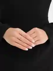 Золотой кольцо Бабочка с кристаллами