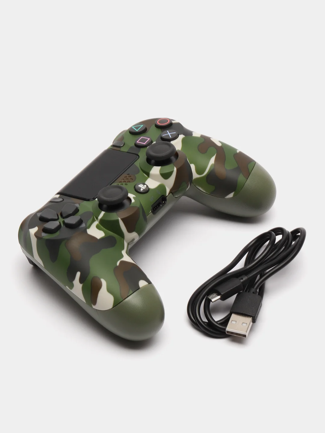 Зеленый джойстик беспроводной для PS4, PC Controller Wireless Dual Shock 4