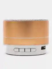 Золотой портативная Bluetooth-колонка с подсветкой Mini Speaker А10