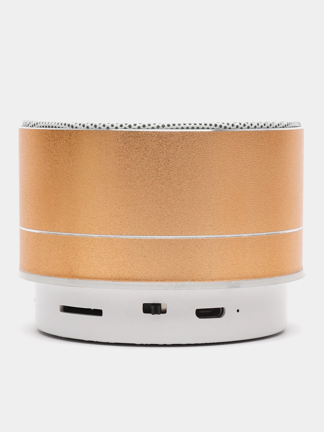 Золотой портативная Bluetooth-колонка с подсветкой Mini Speaker А10