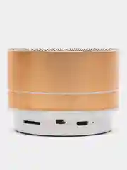 Золотой портативная Bluetooth-колонка с подсветкой Mini Speaker А10