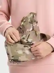 Хаки сумка тактическая через плечо
