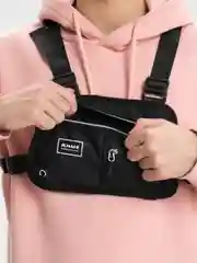 Серый сумка жилет