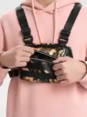Хаки сумка жилет
