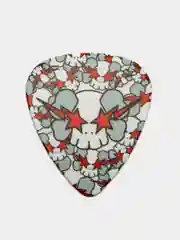 Серый медиаторы для гитары, с рисунком, 0,71 мм, 1 штука