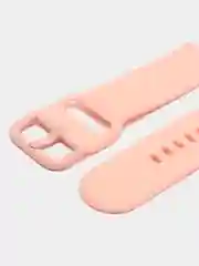 Пудровый силиконовый ремешок универсальный для Xiaomi Amazfit Bip / Samsung / Huawei, 20 мм