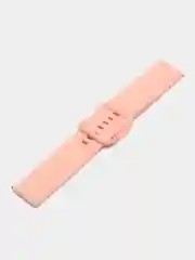 Пудровый силиконовый ремешок универсальный для Xiaomi Amazfit Bip / Samsung / Huawei, 20 мм