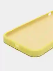 Желтый чехол iPhone, Айфон 11, 13, 14, 15, Про Макс, Pro Max, силиконовый Silicone Case