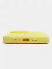 Желтый чехол iPhone, Айфон 11, 13, 14, 15, Про Макс, Pro Max, силиконовый Silicone Case