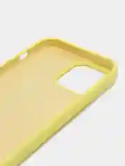 Желтый чехол iPhone, Айфон 11, 13, 14, 15, Про Макс, Pro Max, силиконовый Silicone Case