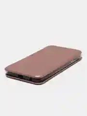 Розовый чехол книжка Samsung Galaxy J4 2018, Самсунг Галакси Джи4 2018